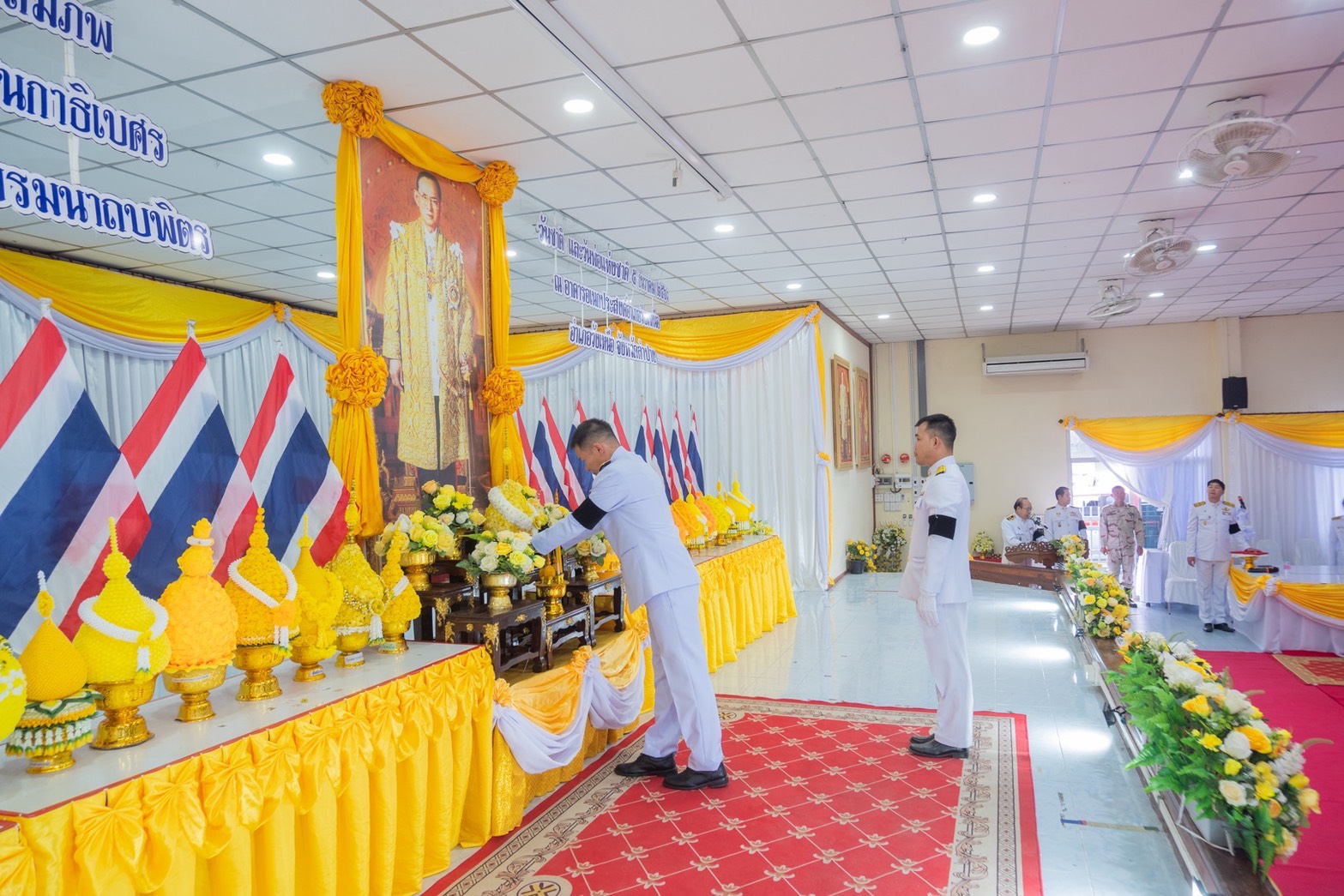 🔊🔊พช.วังเหนือ : เข้าร่วมกิจกรรมเนื่องในวันคล้ายวันพระบรมราชสมภพพระบาทสมเด็จพระบรมชนกาธิเบศร มหาภูมิพลอดุลยเดชมหาราช บรมนาถบพิตร วันชาติ และวันพ่อแห่งชาติ 5 ธันวาคม 2568