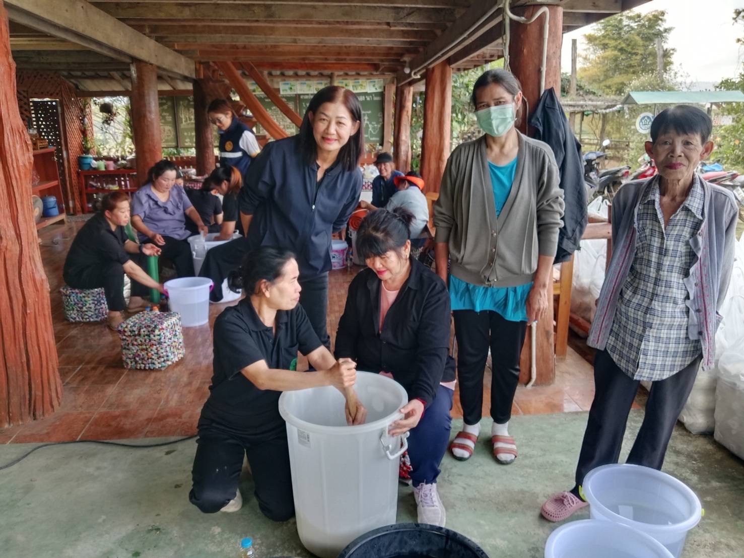 🔊🔊พช.วังเหนือ : ร่วมดำเนินโครงการสร้างสัมมาชีพสู่ชุมชน