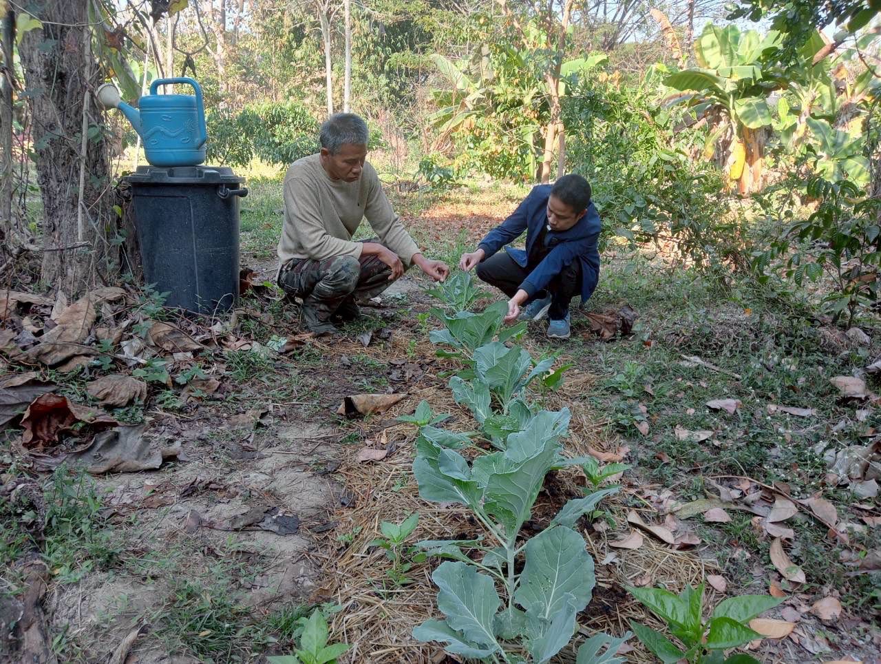พช.วังเหนือ : ลงพื้นที่ติดตามครัวเรือนที่มีรายได้เฉลี่ยไม่เกิน 45,000 บาทต่อคนต่อปี ตามข้อมูลความจำเป็นพื้นฐาน (จปฐ.)