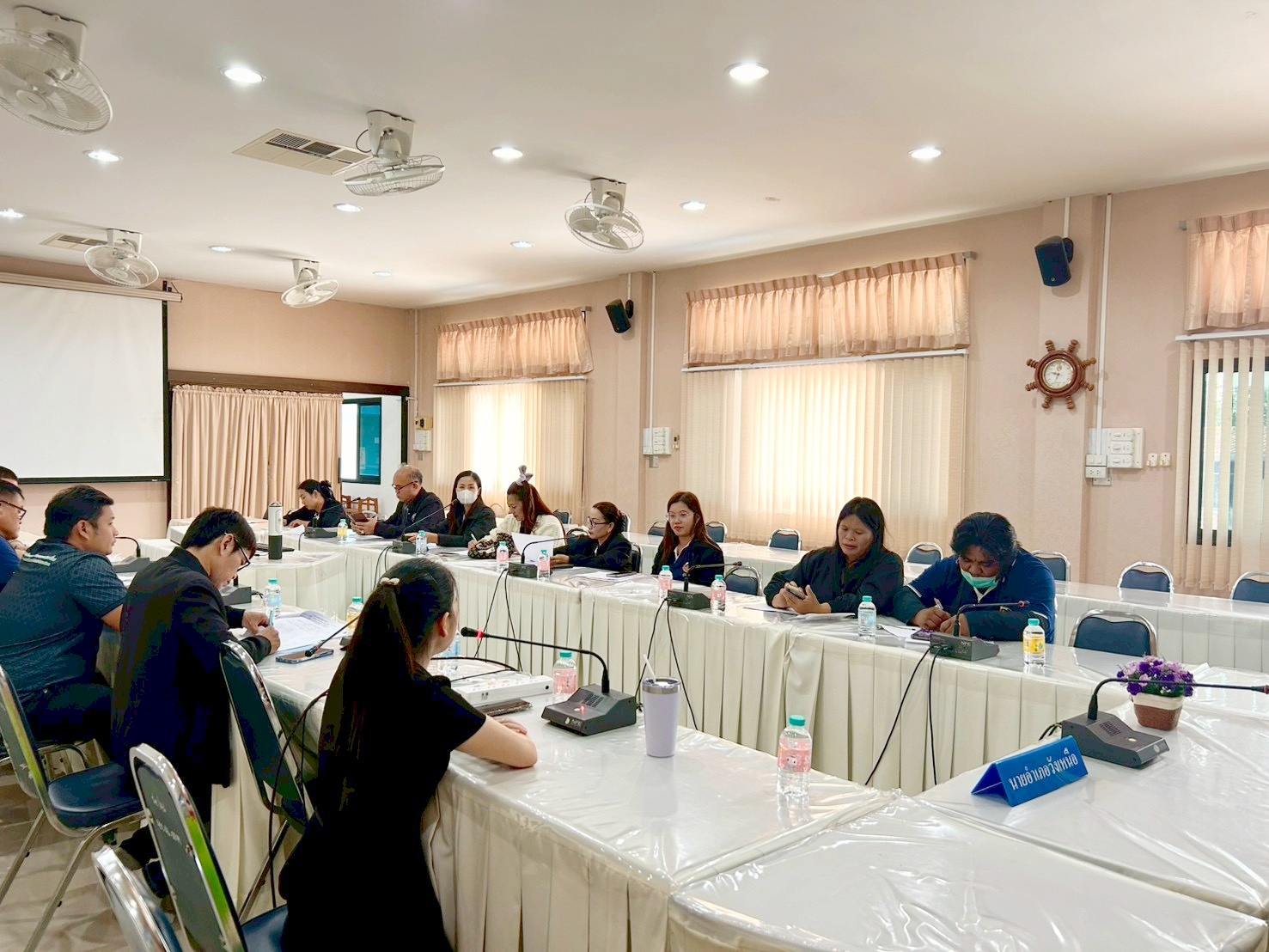 🔶️ พช. วังเหนือ : ประชุมผู้นำอาสาพัฒนาชุมชน (ผู้นำ อช.) อำเภอวังเหนือ จังหวัดลำปาง ไตรมาสที่ 2/2569